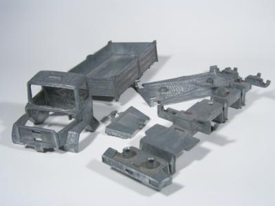 Magirus 3-side tipper ruffian